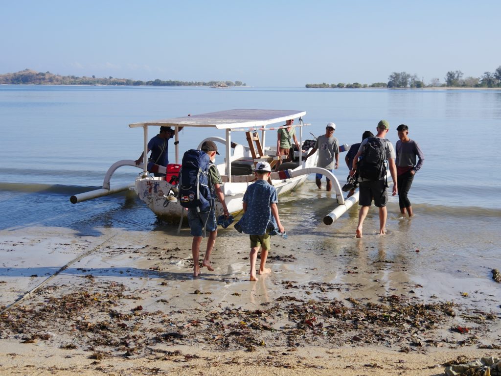 Na 3 geweldige dagen op Gili Gede samen met Jantine en Holis door naar Lombok